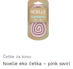 Noelle eko četka – pink swirl