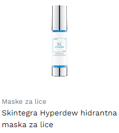 Skintegra Hyperdew hidrantna maska za lice