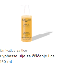 Byphasse ulje za čišćenje lica 150 ml