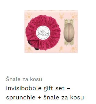 invisibobble gift set – sprunchie + šnale za kosu