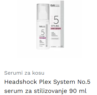 Headshock Plex System No.5 serum za stilizovanje 90 ml