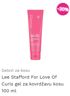 Lee Stafford For Love Of Curls gel za kovrdžavu kosu 100 ml