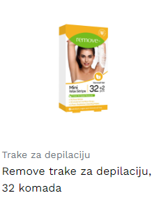 Remove trake za depilaciju, 32 komada