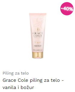 Grace Cole piling za telo - vanila i božur