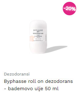 Byphasse roll on dezodorans - bademovo ulje 50 ml