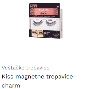 Kiss magnetne trepavice – charm