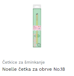 Noelle četka za obrve No.18