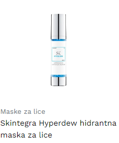 Skintegra Hyperdew hidrantna maska za lice