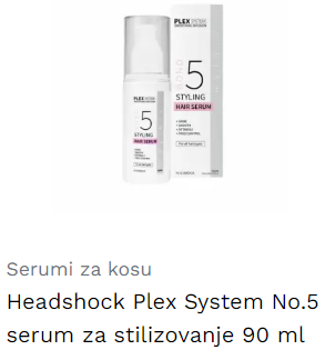 Headshock Plex System No.5 serum za stilizovanje 90 ml