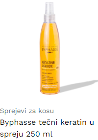 Byphasse tečni keratin u spreju 250 ml