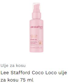 Lee Stafford Coco Loco ulje za kosu 75 ml