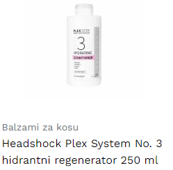 Headshock Plex System No. 3 hidrantni regenerator 250 ml