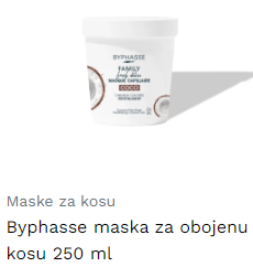 Byphasse maska za obojenu kosu 250 ml