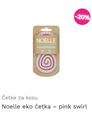 Noelle eko četka – pink swirl