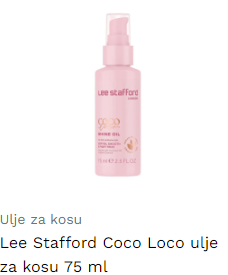 Lee Stafford Coco Loco ulje za kosu 75 ml