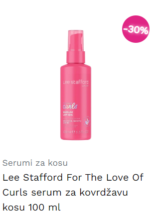 Lee Stafford For The Love Of Curls serum za kovrdžavu kosu 100 ml