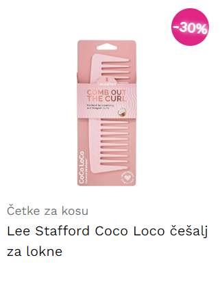 Lee Stafford Coco Loco češalj za lokne