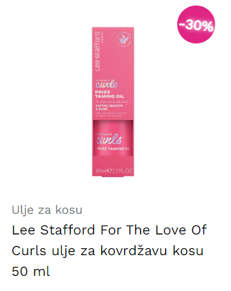 Lee Stafford For The Love Of Curls ulje za kovrdžavu kosu 50 ml