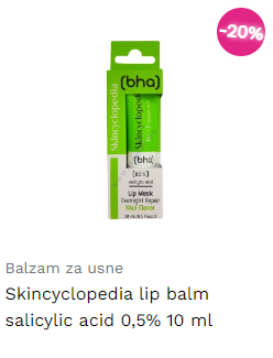 Skincyclopedia lip balm salicylic acid 0,5% 10 ml