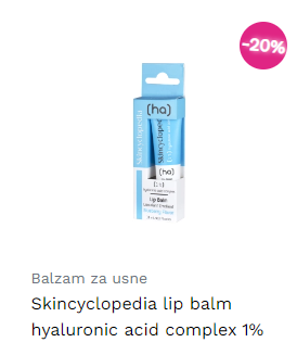 Skincyclopedia lip balm hyaluronic acid complex 1%