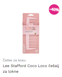 Lee Stafford Coco Loco češalj za lokne