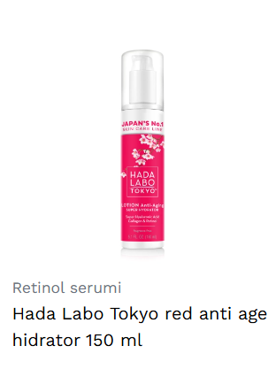 Hada Labo Tokyo red anti age hidrator 150 ml