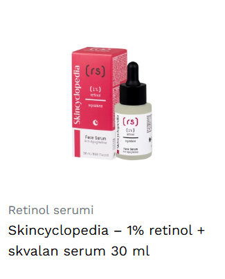 Skincyclopedia – 1% retinol + skvalan serum 30 ml