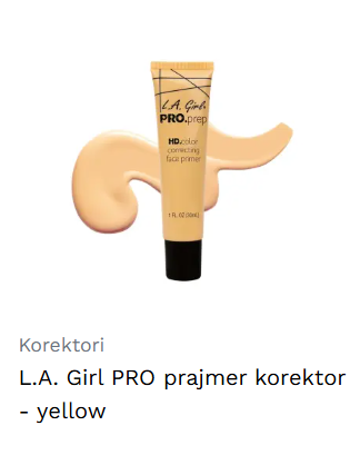 L.A. Girl PRO prajmer korektor - yellow