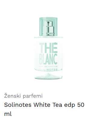 Solinotes White Tea edp 50 ml