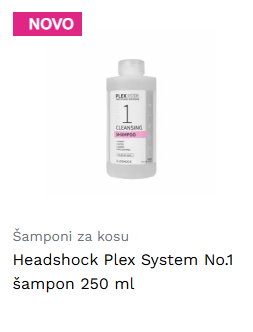 Headshock Plex System No.1 šampon 250 ml