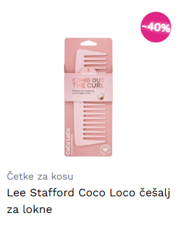 Lee Stafford Coco Loco češalj za lokne