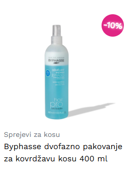 Byphasse dvofazno pakovanje za kovrdžavu kosu 400 ml