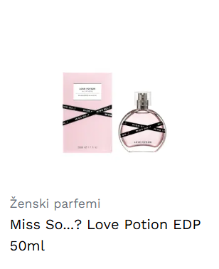 Miss So...? Love Potion EDP 50ml