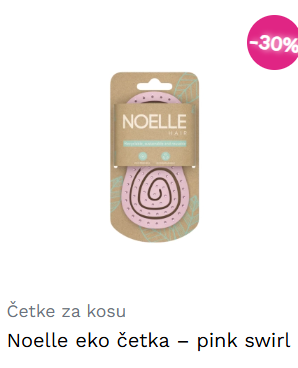 Noelle eko četka – pink swirl