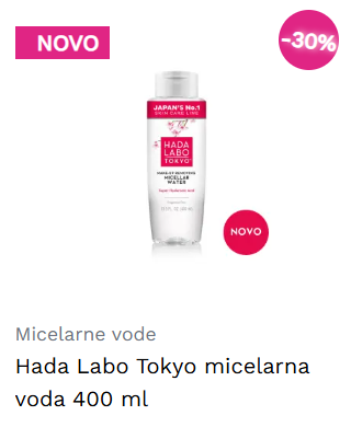 Hada Labo Tokyo micelarna voda 400 ml