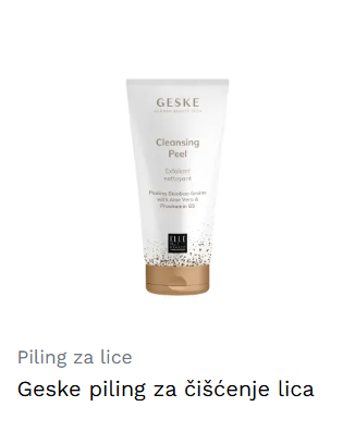 Geske piling za čišćenje lica