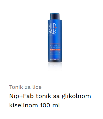 Nip+Fab tonik sa glikolnom kiselinom 100 ml