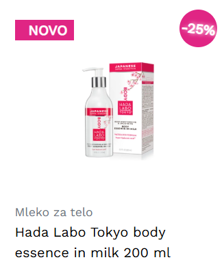 Hada Labo Tokyo body essence in milk 200 ml