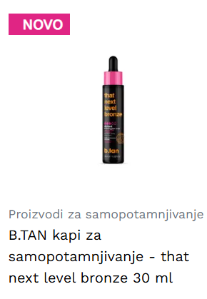 B.TAN kapi za samopotamnjivanje - that next level bronze 30 ml