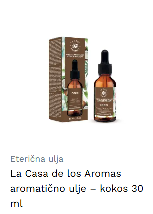 La Casa de los Aromas aromatično ulje – kokos 30 ml