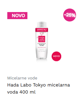 Hada Labo Tokyo micelarna voda 400 ml