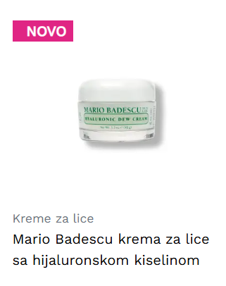Mario Badescu krema za lice sa hijaluronskom kiselinom