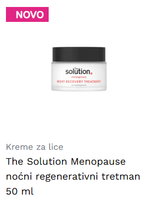 The Solution Menopause noćni regenerativni tretman 50 ml