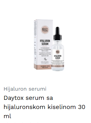 Daytox serum sa hijaluronskom kiselinom 30 ml