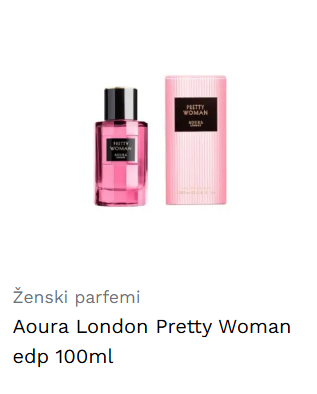 Aoura London Pretty Woman edp 100ml