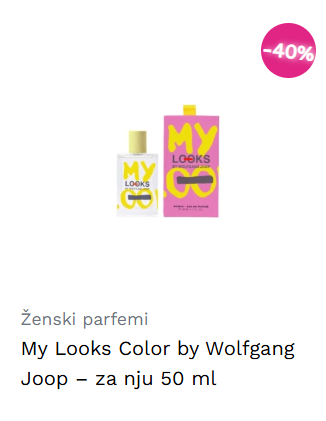 My Looks Color by Wolfgang Joop – za nju 50 ml
