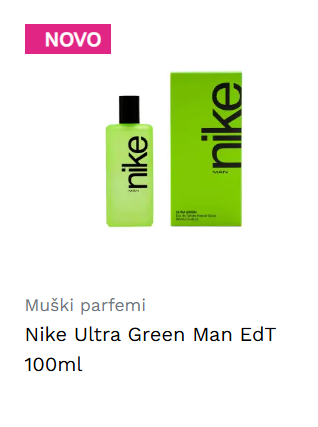 Nike Ultra Green Man EdT 100ml